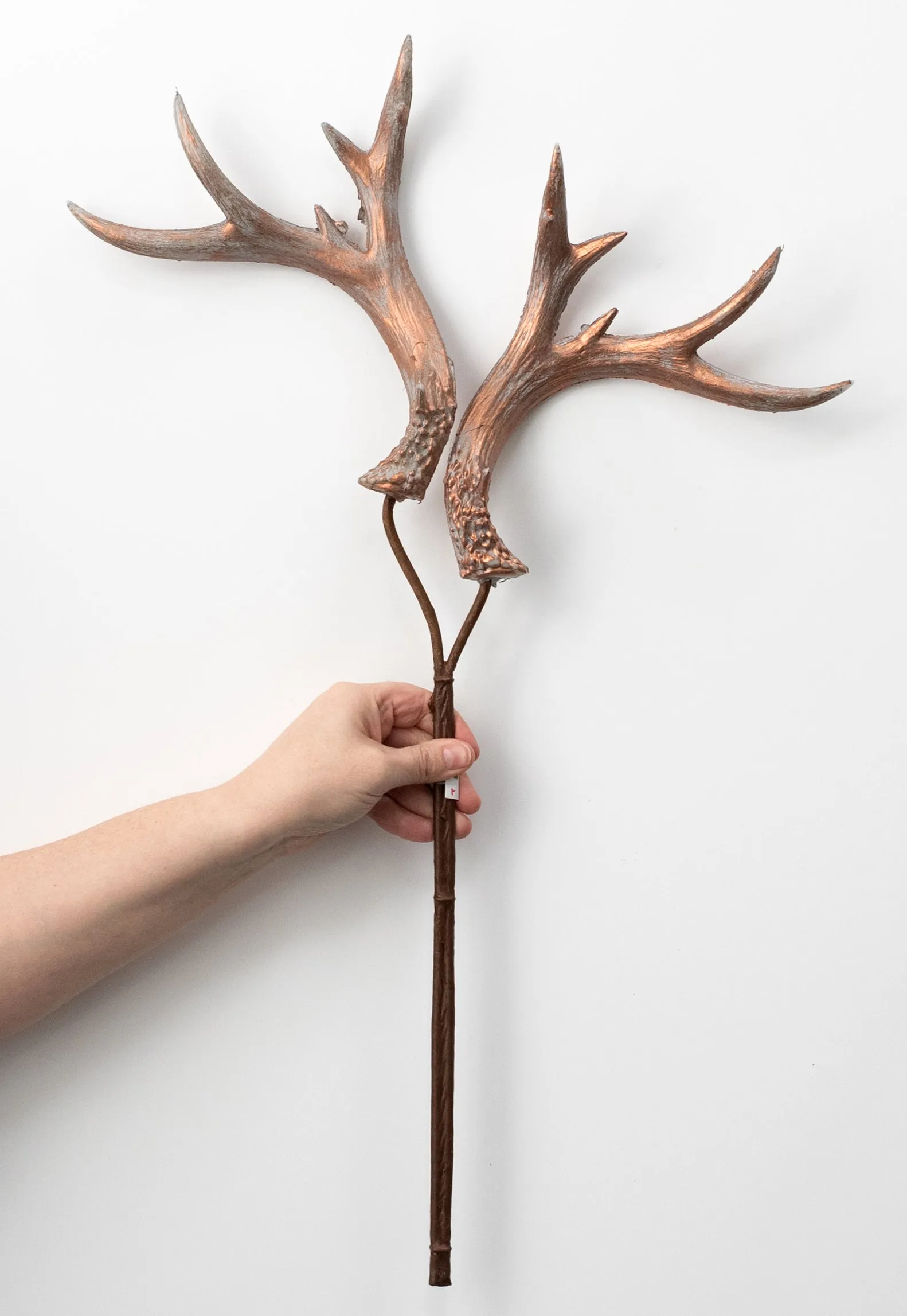 25" Antler Spray: Antiqued Bronze