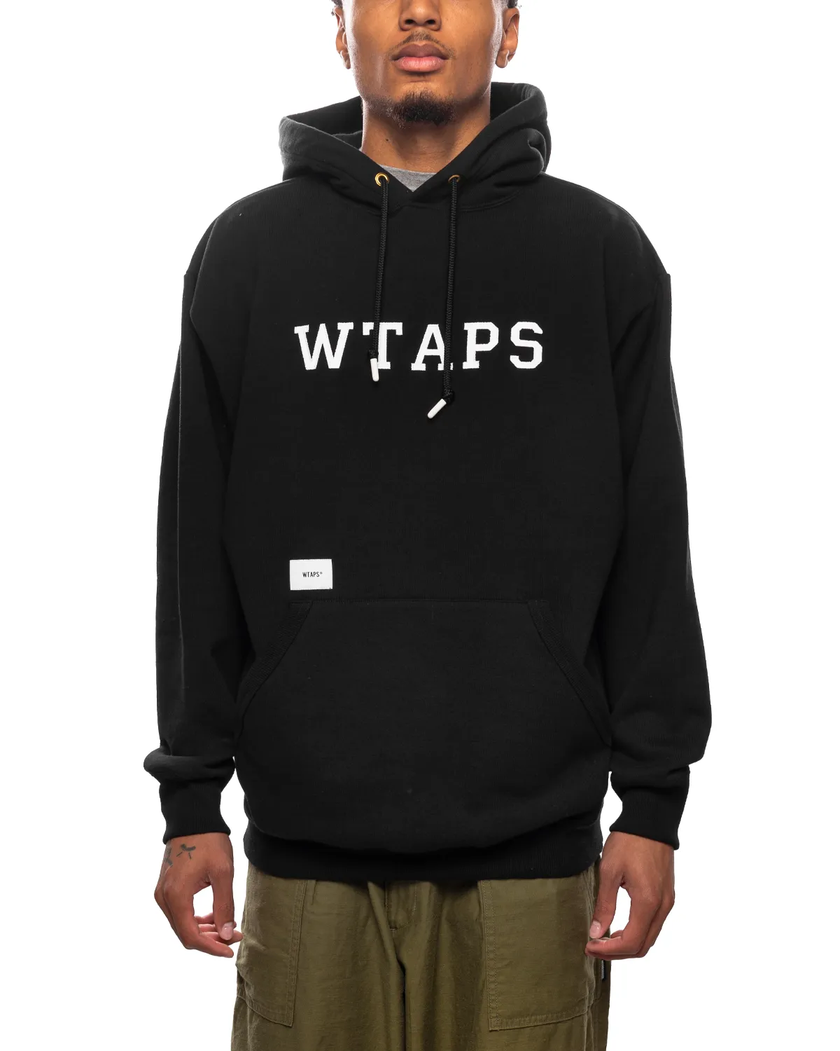 Academy / Hoodie / Cotton. College 'Black'