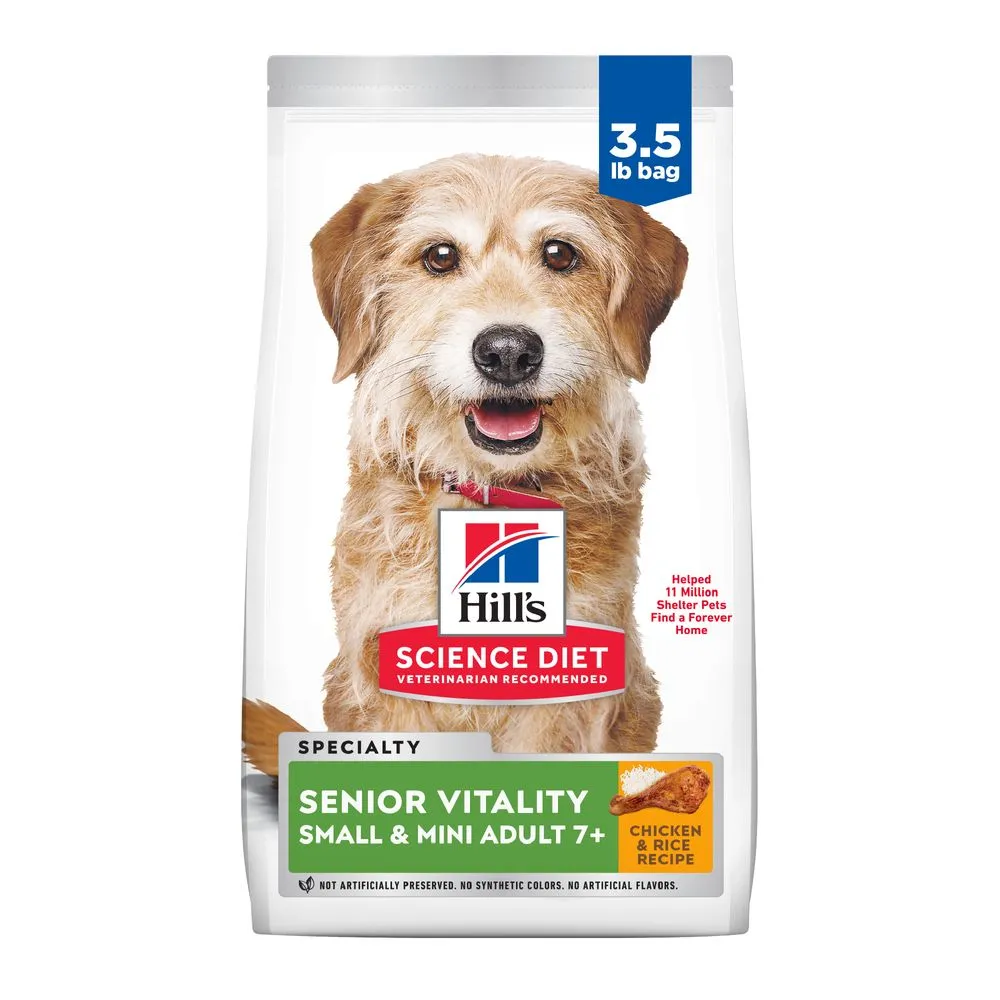 Adult 7  Senior Vitality Dog Food