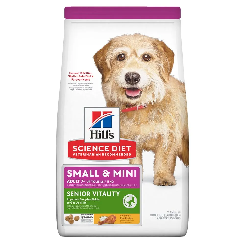 Adult 7  Senior Vitality Dog Food