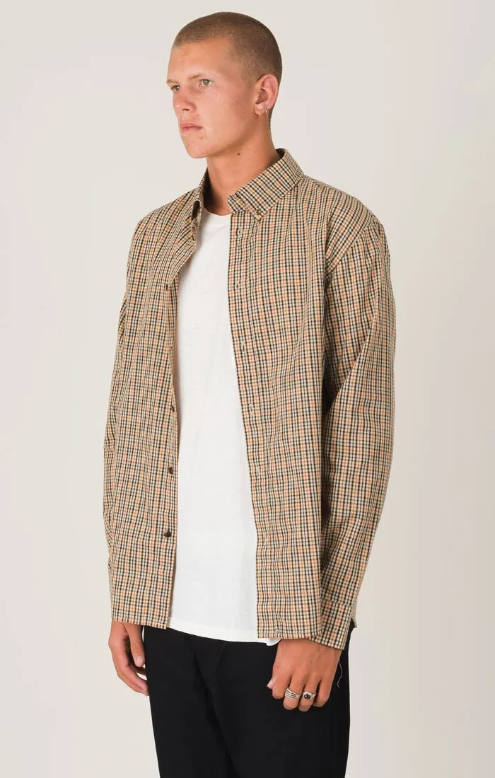 Afends Mens Peaks - Long Sleeve Shirt