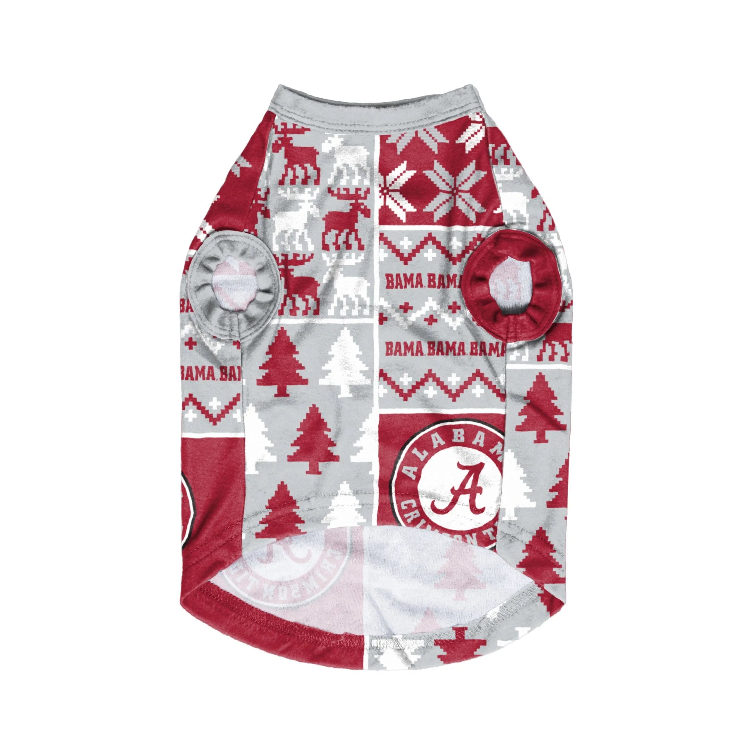 Alabama Crimson Tide NCAA Busy Block Dog Sweater