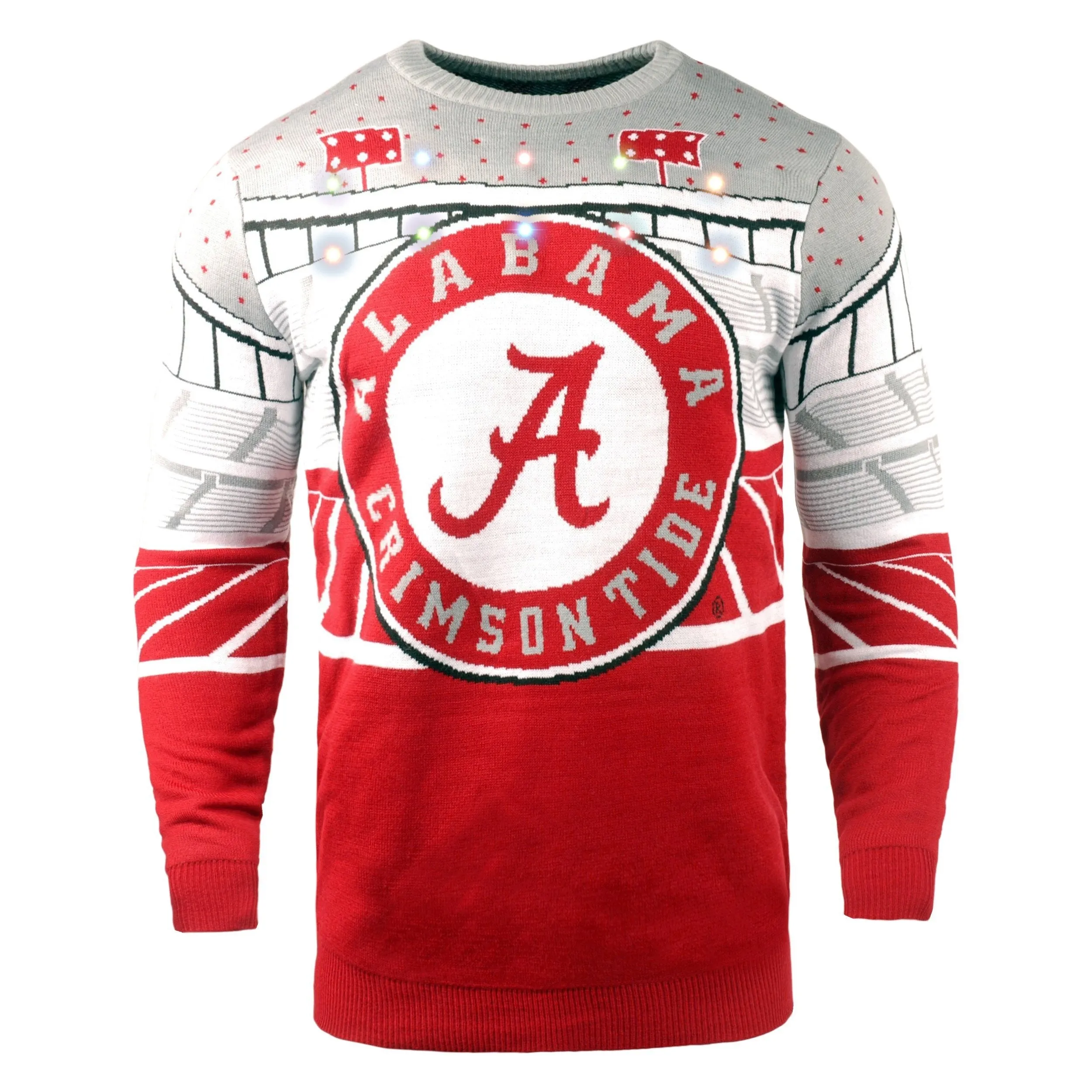 Alabama Crimson Tide NCAA Light Up Bluetooth Sweater