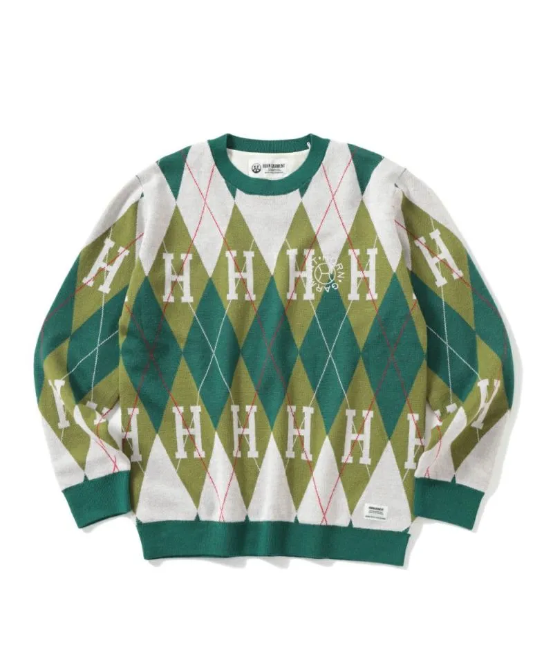 Alton Argyle Sweater | MEN