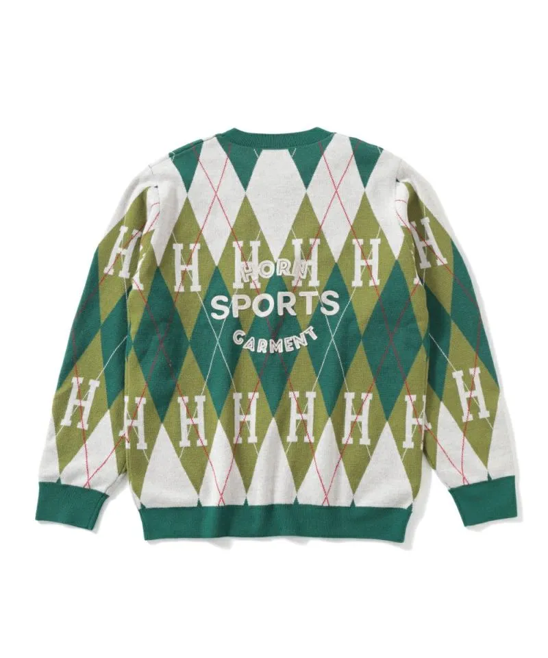 Alton Argyle Sweater | MEN