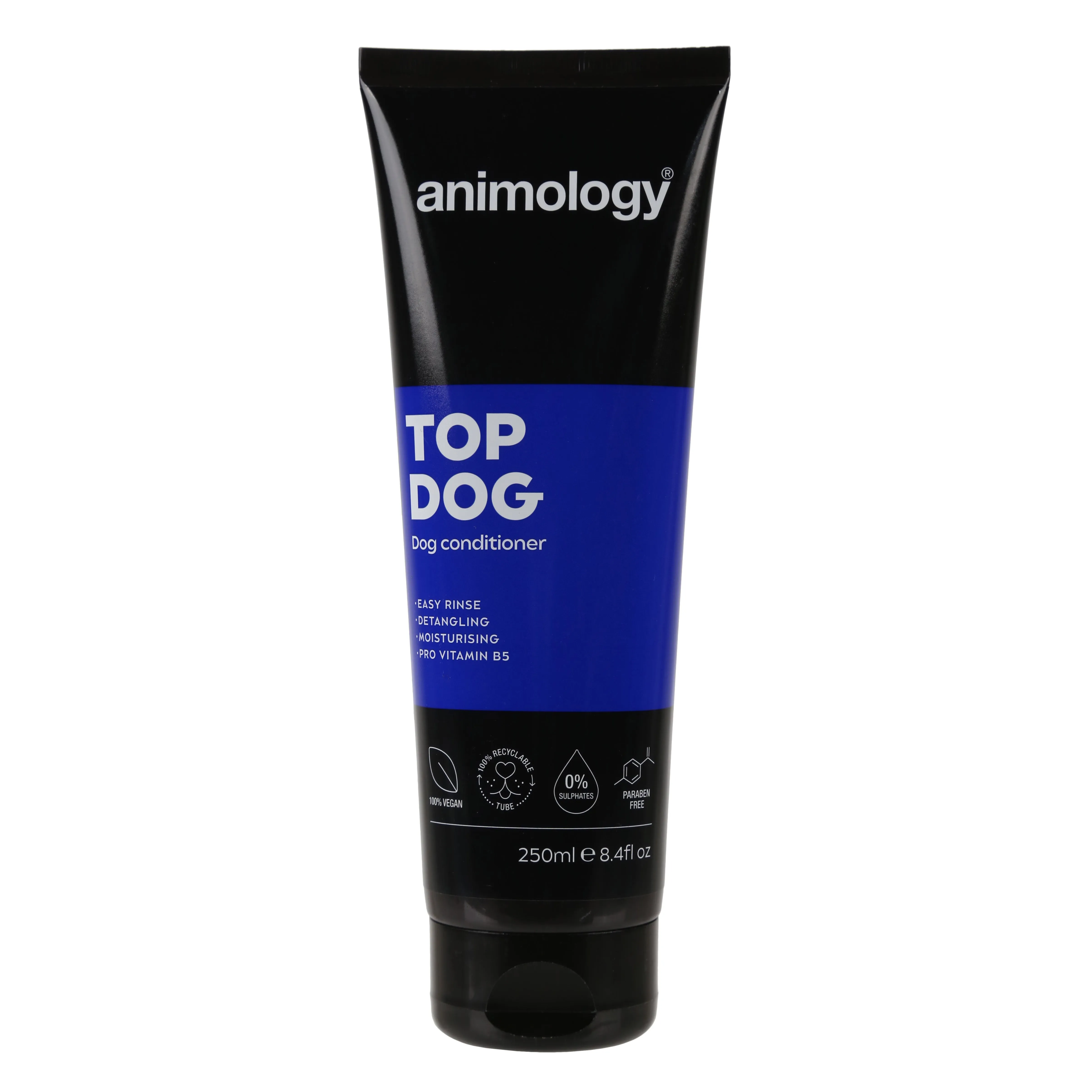 Animology Top Dog Conditioner, Detangle & Moisturise For Healthy & Shiny Coats, 250ml x 6