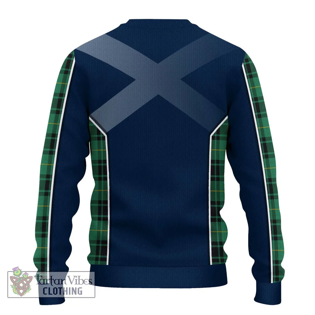 Arthur Ancient Tartan Ugly Sweater with Family Crest and Lion Rampant Vibes Sport Style