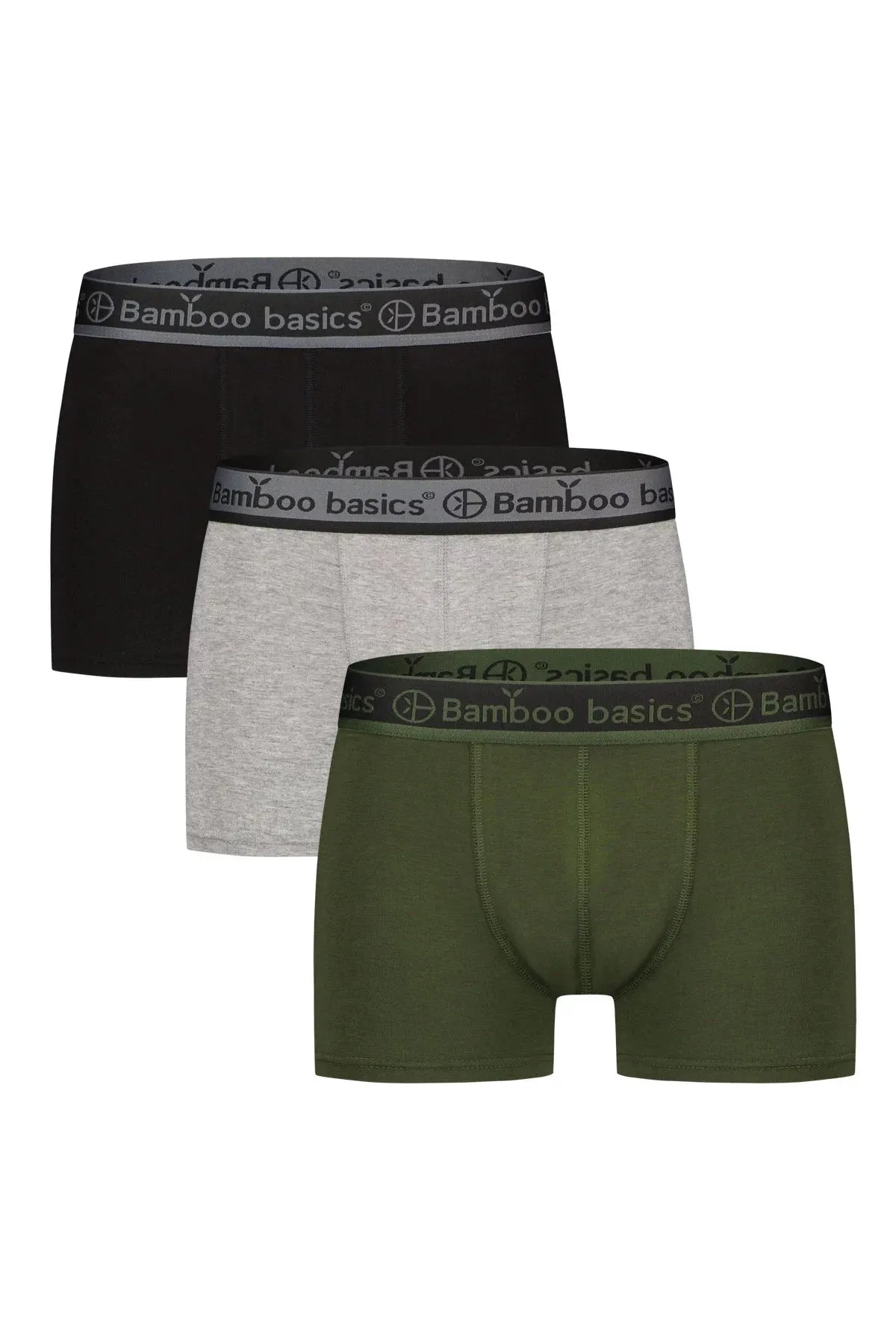 Bamboo Basics Liam Mens BB Knitted Trunk Boxershorts 3-pack