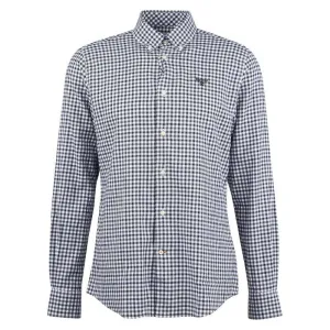 Barbour Finkle Mens Tailored Shirt - Grey Marl