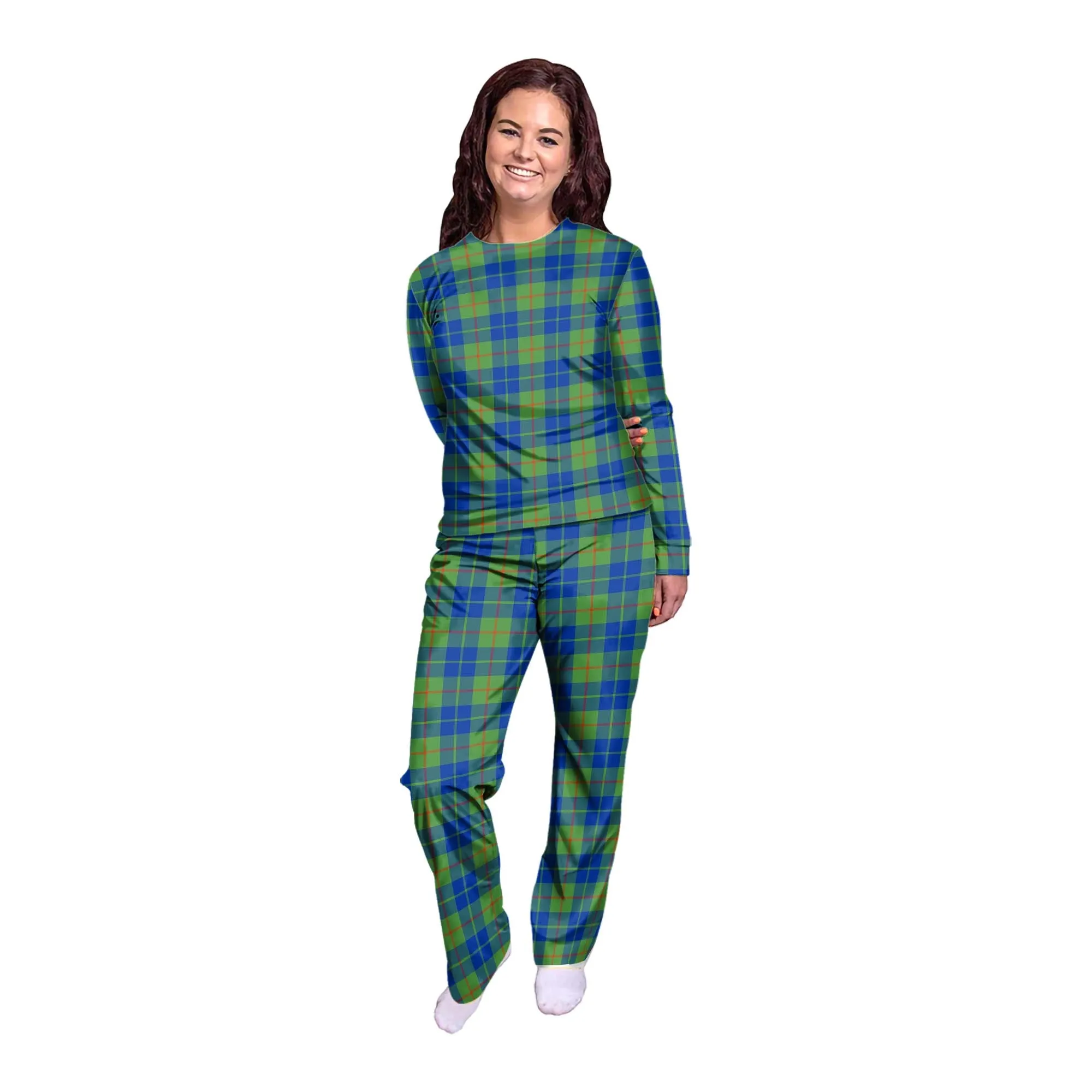 Barclay Hunting Ancient Tartan Pajamas Family Set