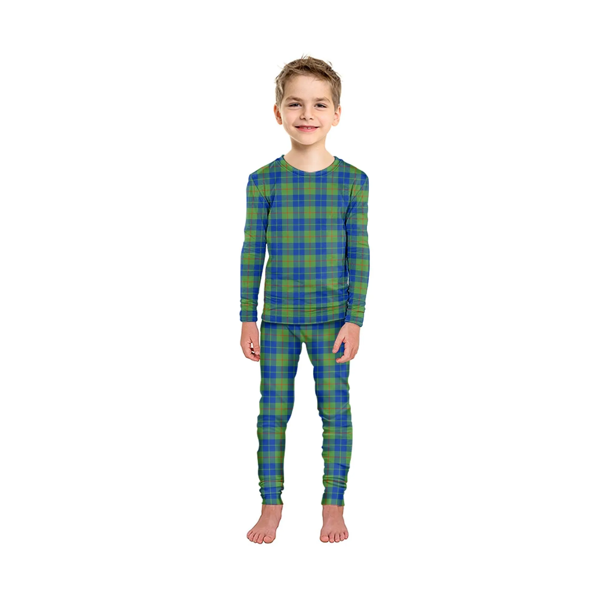 Barclay Hunting Ancient Tartan Pajamas Family Set