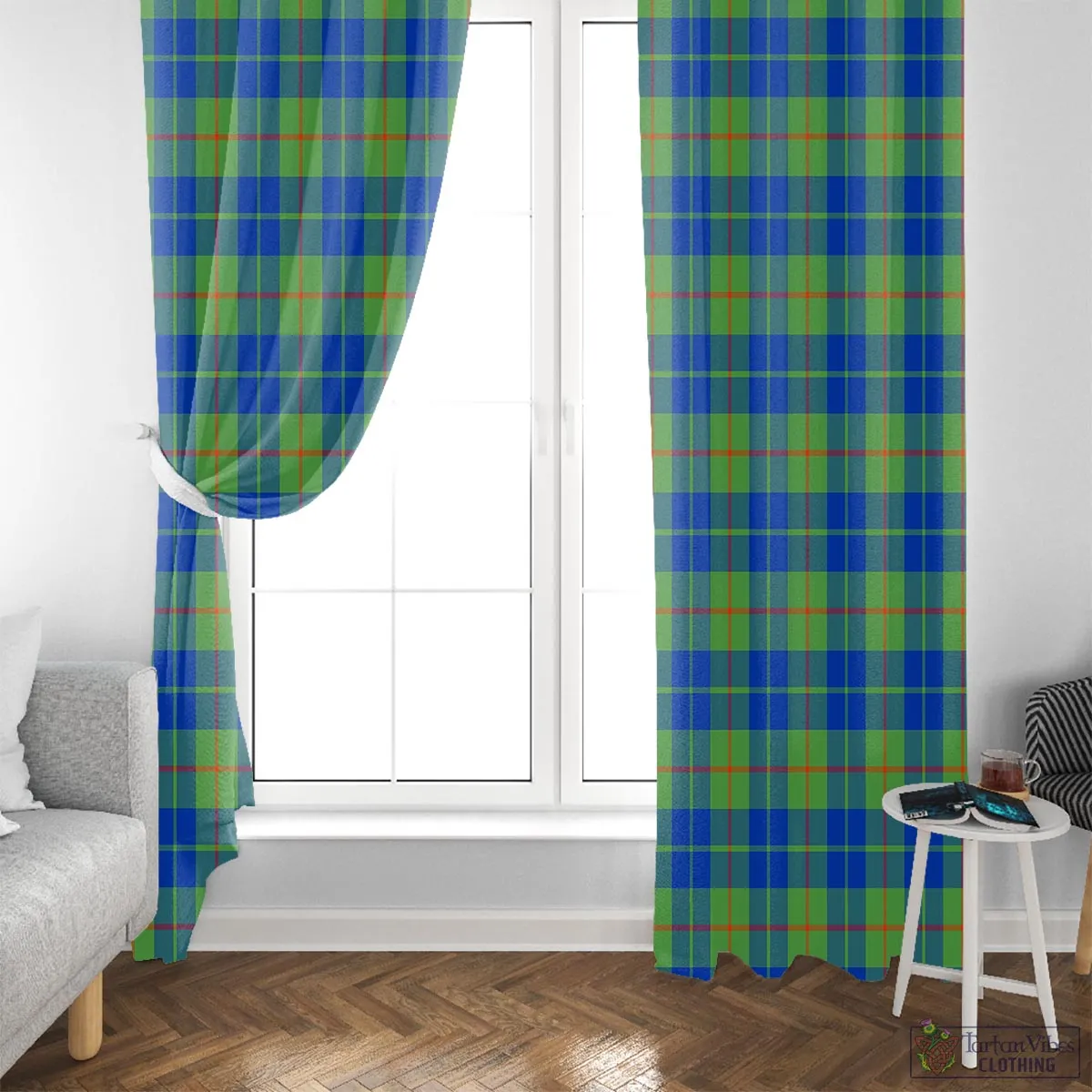 Barclay Hunting Ancient Tartan Window Curtain