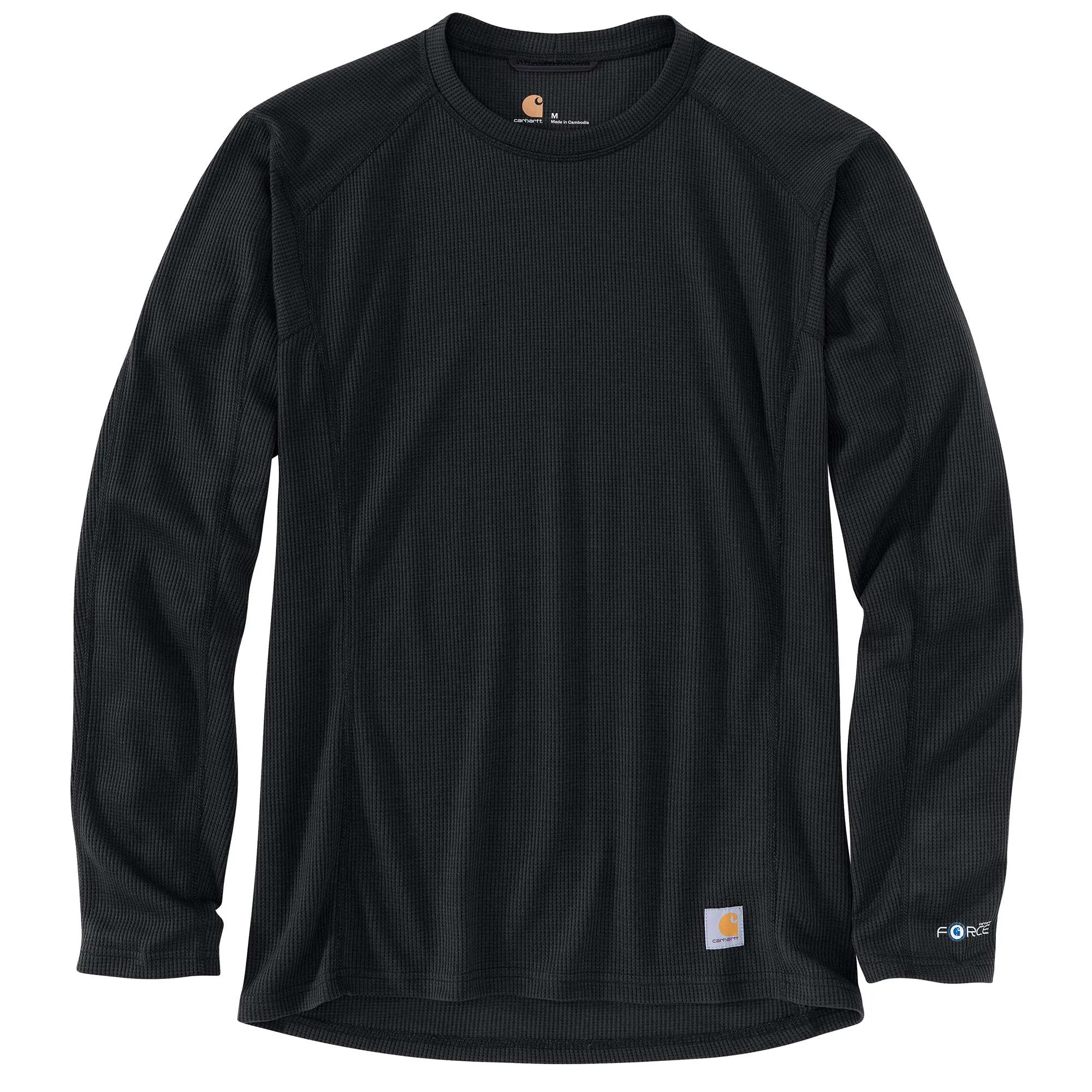 Base Force Midweight Waffle-Knit Classic Big Crew