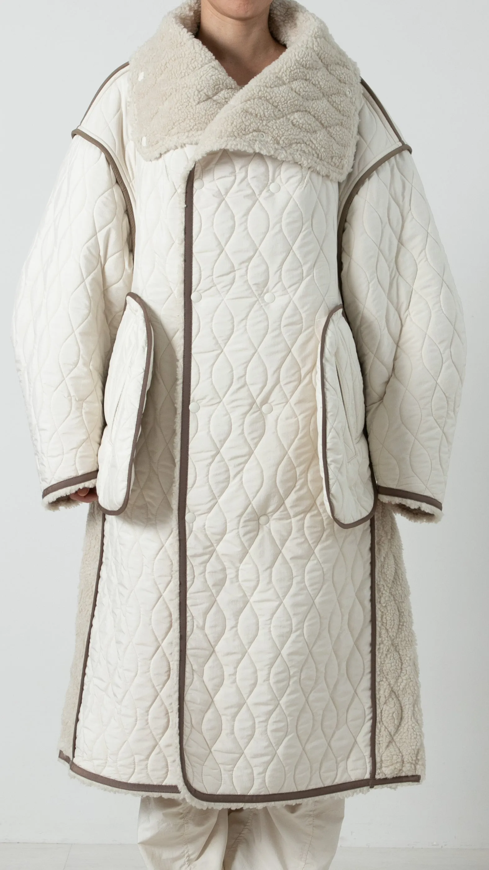 Boa Reversible Quiting Coat