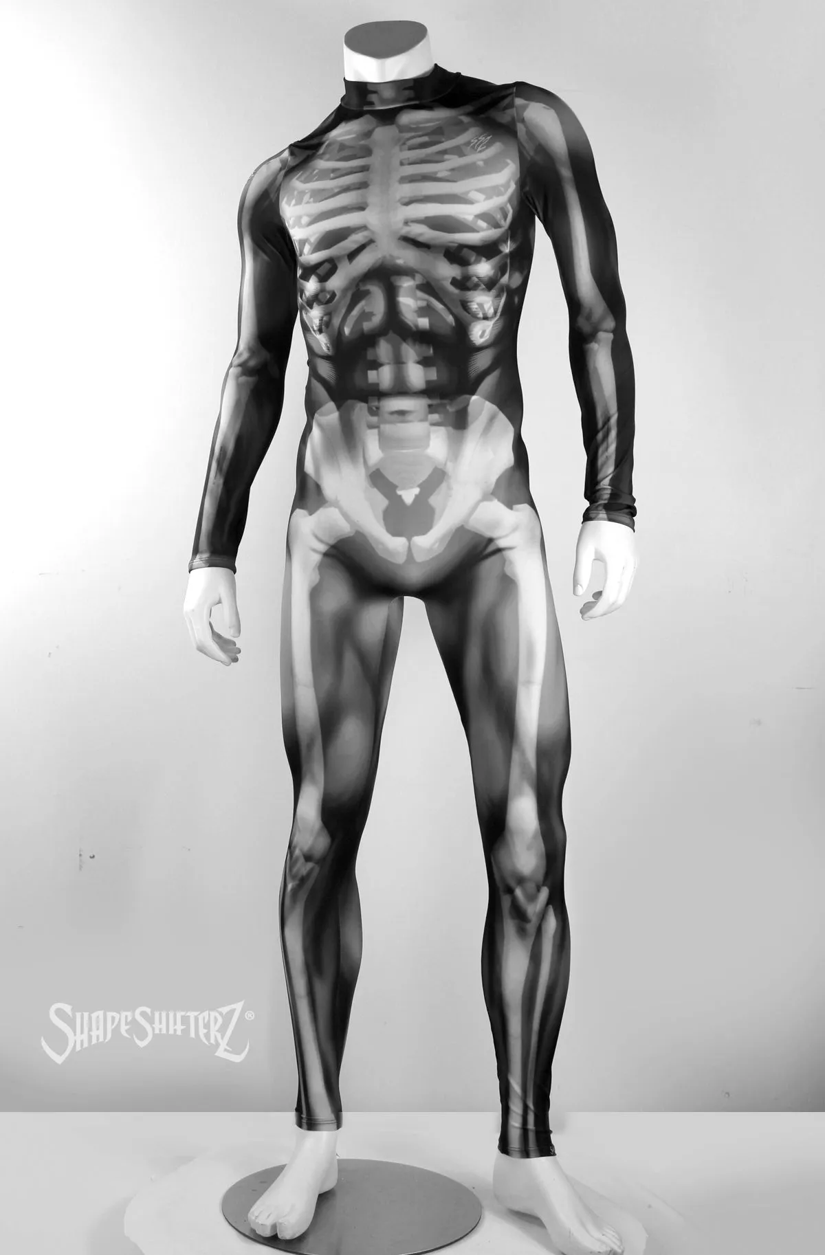 Body Mapped Men's Skeleton/xRay Bodysuit - Cosplay | Athletics | Performance