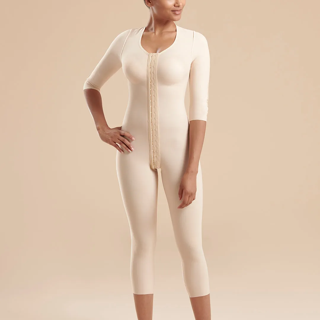 Bodysuit with 3/4-Length Sleeves - Calf Length - Style No. FBBMSM