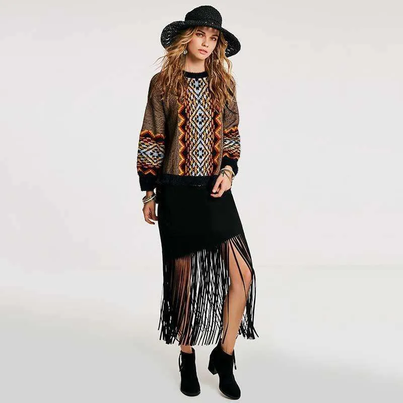 Boho Tribe Sweater