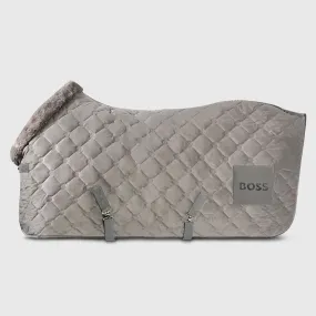 BOSS Equestrian Velvet Show Rug - Grey