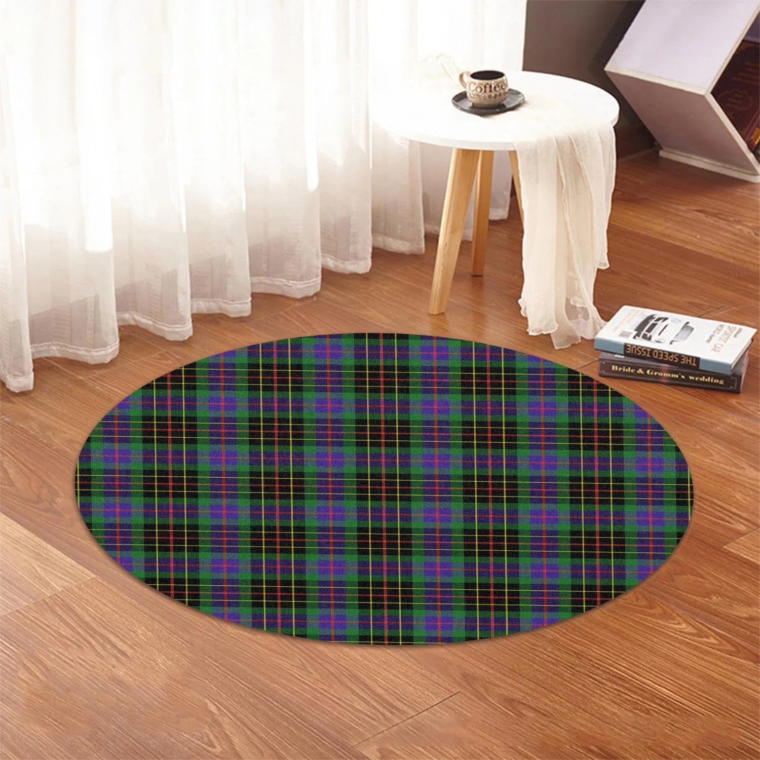 Brodie Hunting Modern Tartan Round Rug