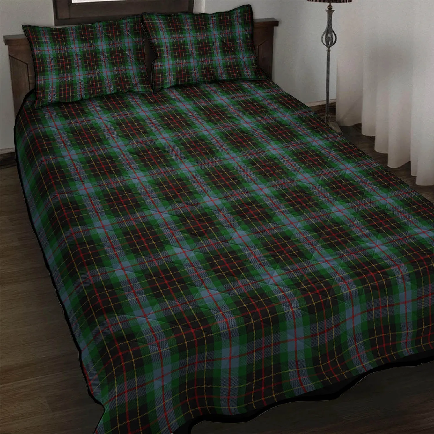 Brodie Hunting Tartan Quilt Bed Set