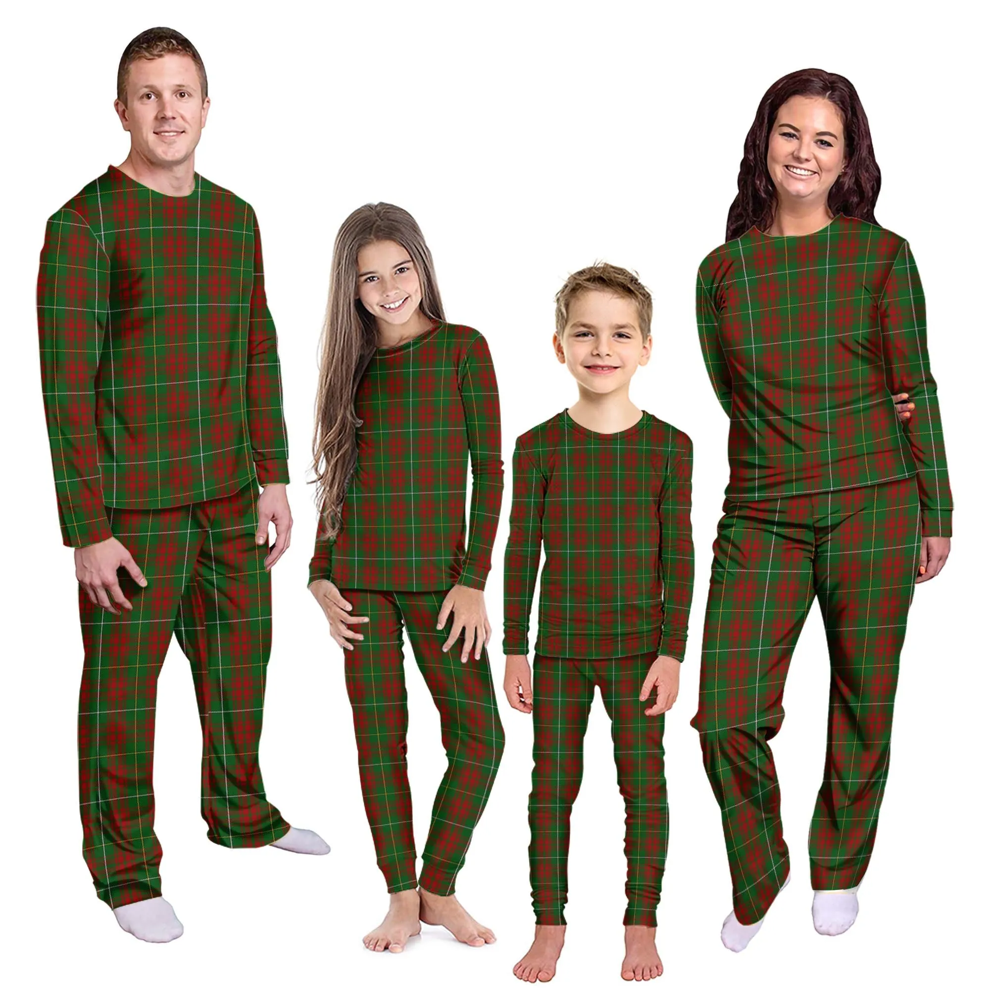 Bruce Hunting Tartan Pajamas Family Set