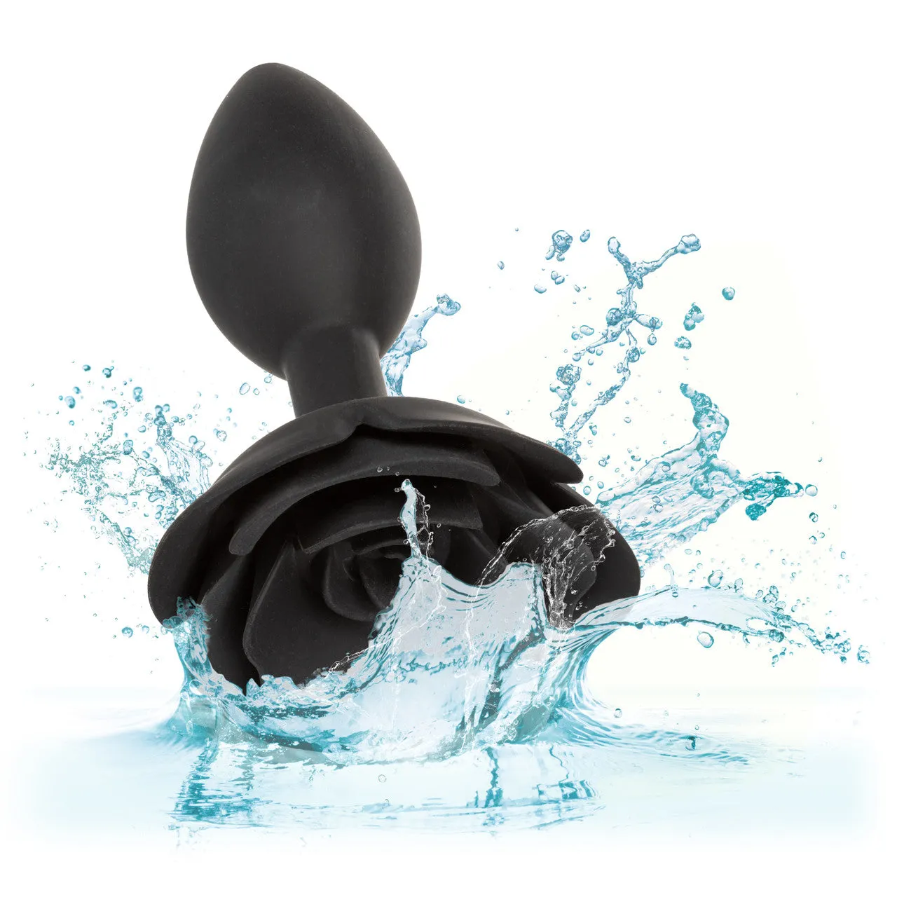 CalExotics Forbidden Rose Anal Plug Large Black