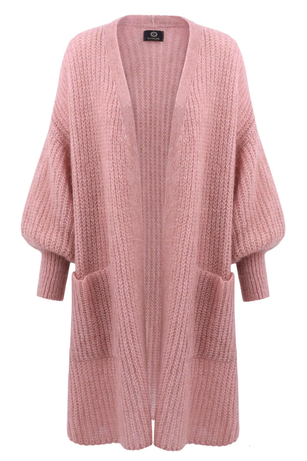 Cardigan Mohair Alpaca Pink