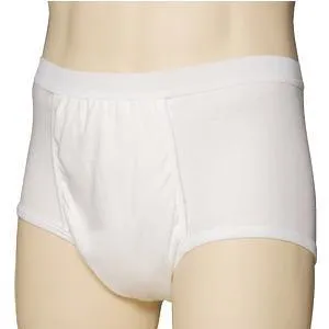 CareFor Ultra Men's Briefs with Haloshield Odor Control, Medium 34" - 36"