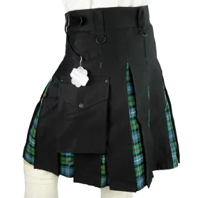 Cargo Tartan Combo Kilt: Robertson Hunting