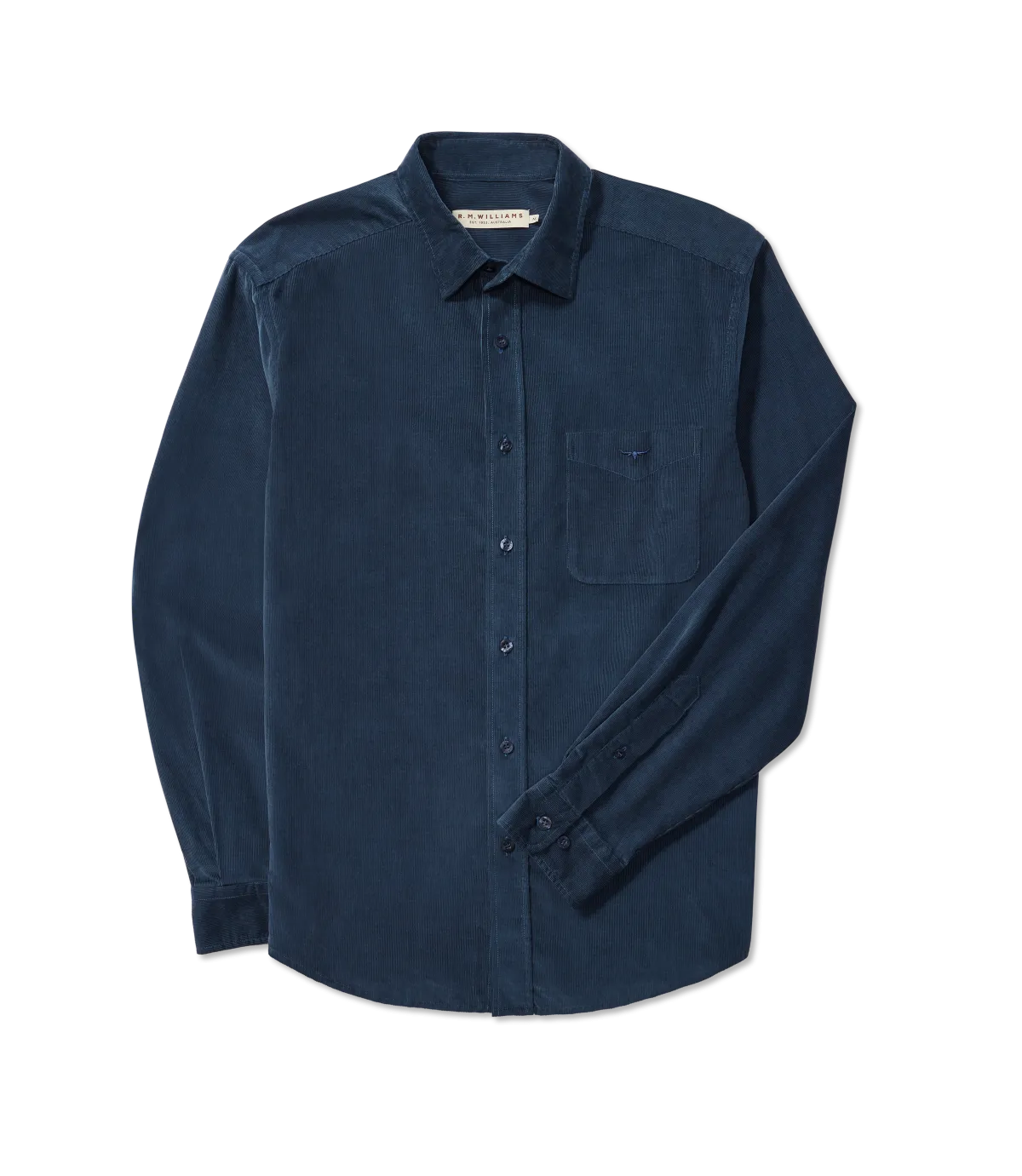 Classic Shirt - Corduroy - Navy Blue