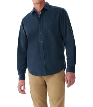 Classic Shirt - Corduroy - Navy Blue