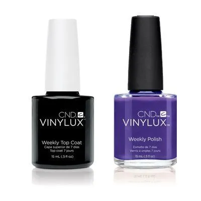 CND - Vinylux Topcoat & Video Violet 0.5 oz - #236