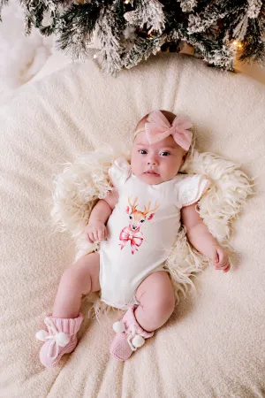 Confetti Kidz Golden Reindeer Bodysuit