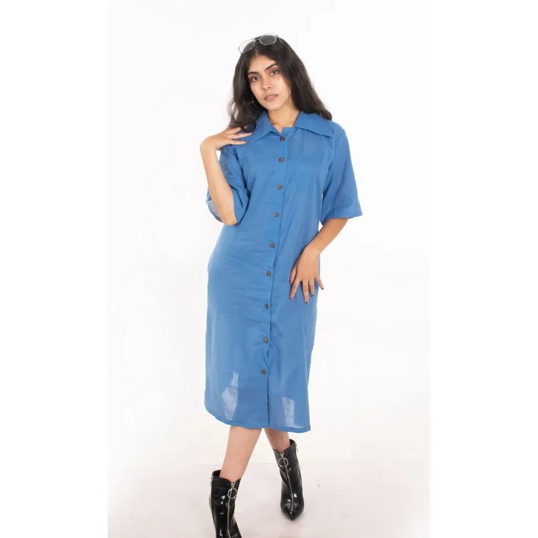 Cool For The Summer Dress | Cotton Shirts | Womens Shirt | Sustainable Fashion