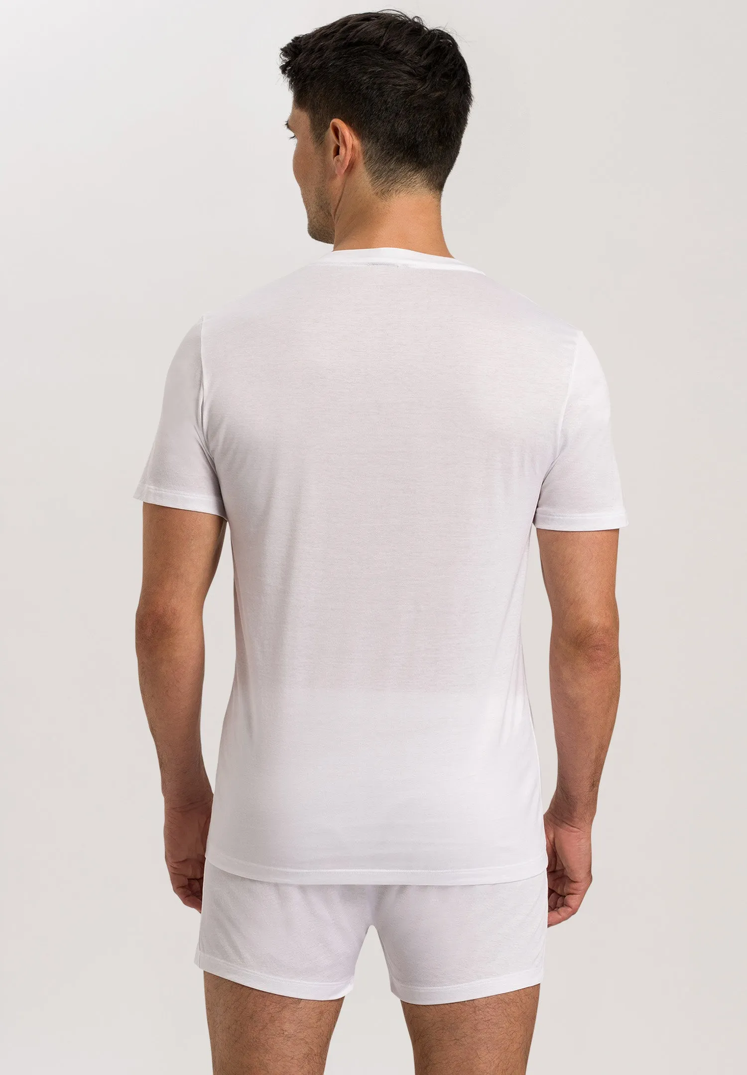 Cotton Sporty Cotton V-Neck T-Shirt | White 73510-101