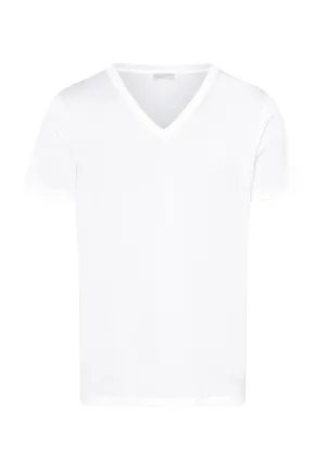 Cotton Sporty Cotton V-Neck T-Shirt | White 73510-101