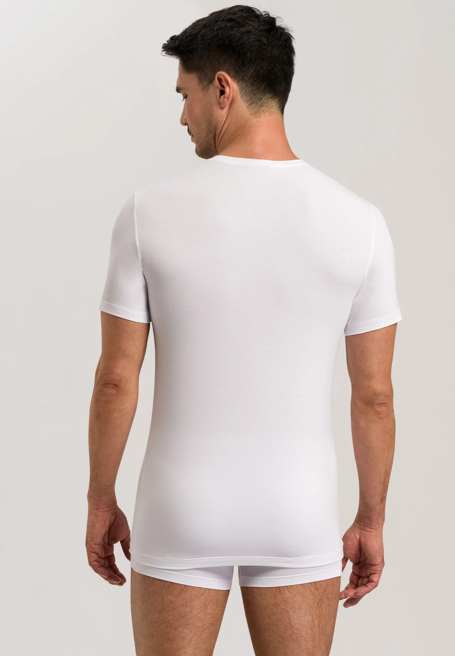 Cotton Superior Cotton Crew Neck T-Shirt | White 73088-101