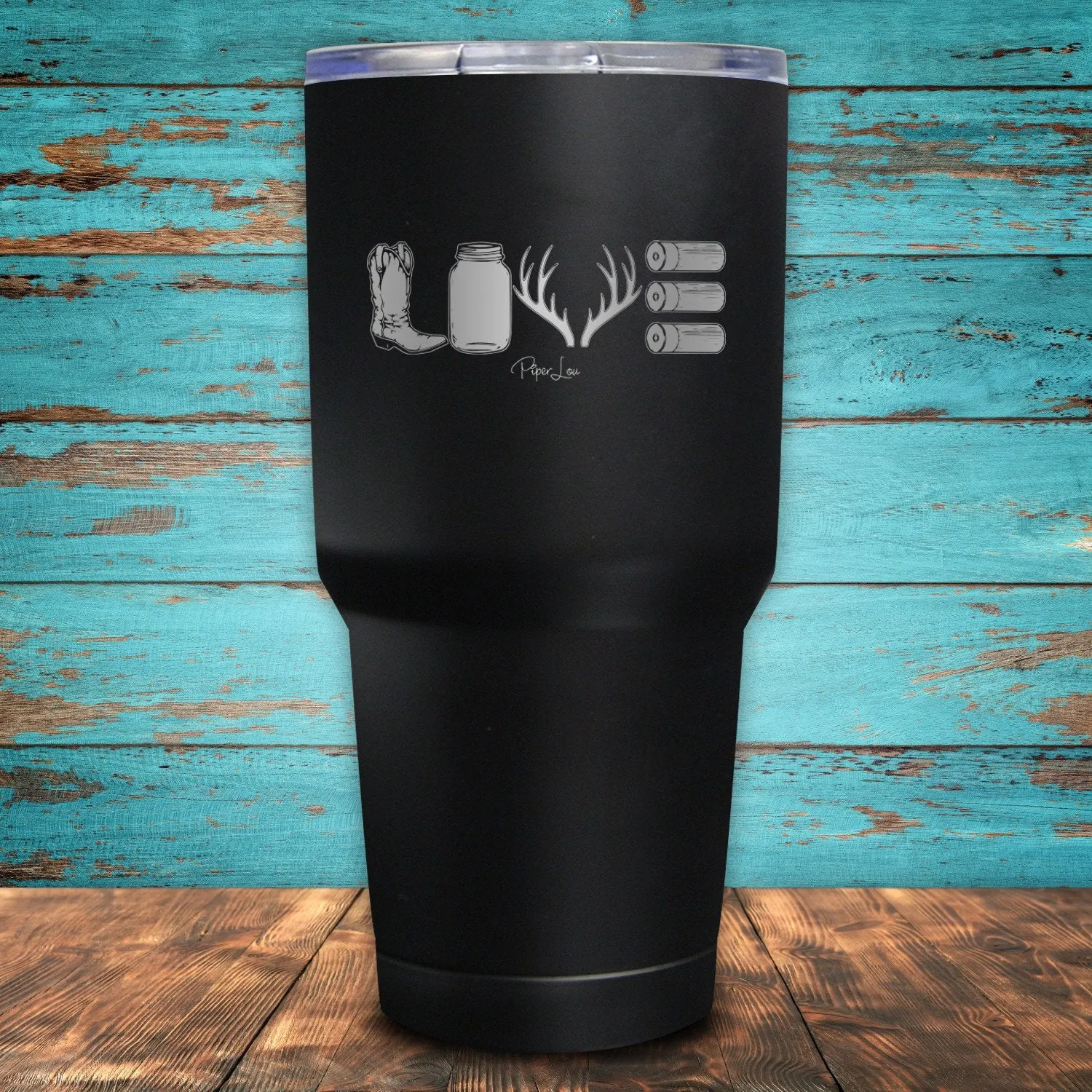 Country Girl Love Coated Drinkware