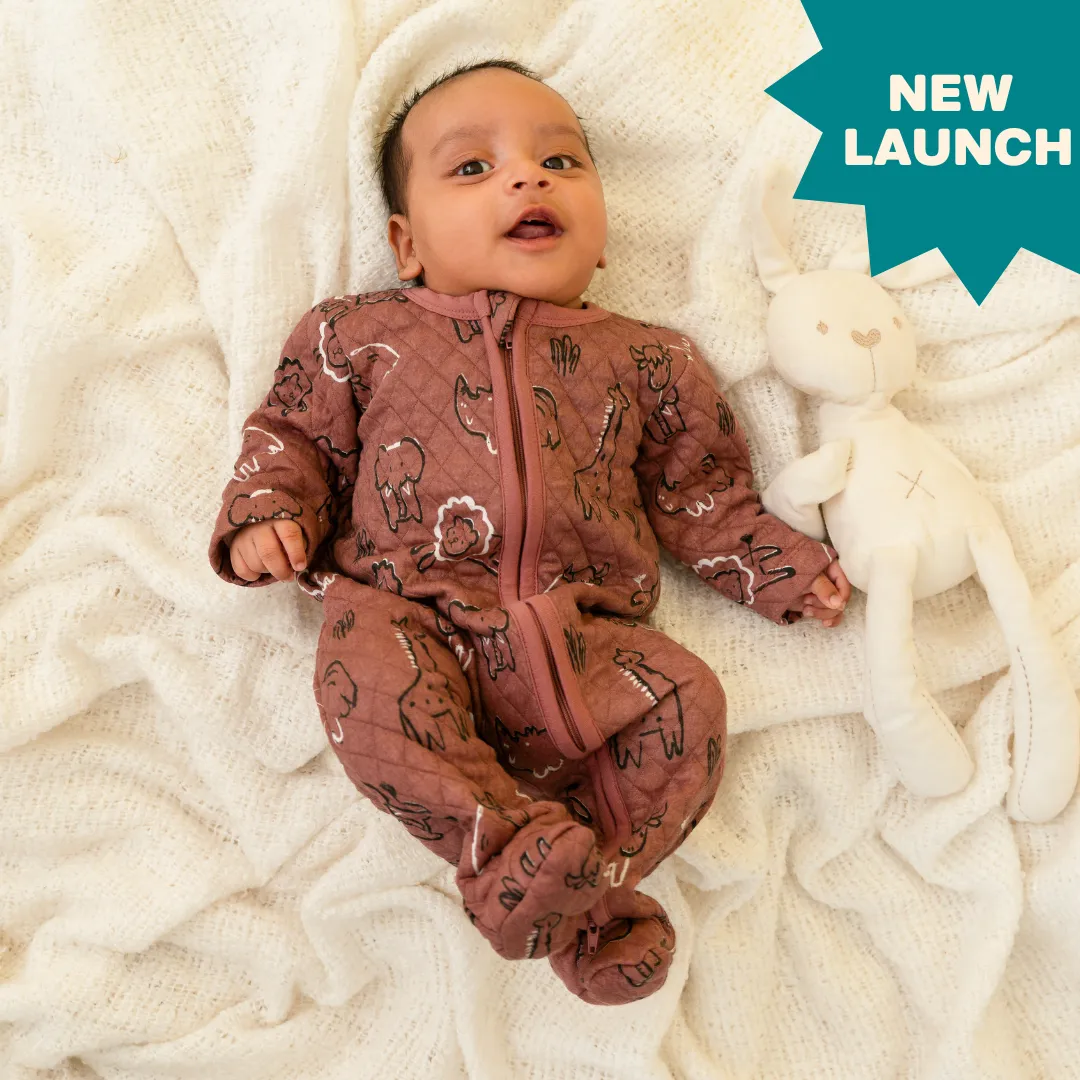 Cozy Nest - Quilted Bodysuit