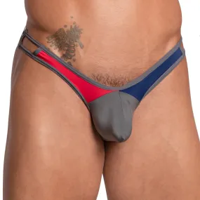 Daddy DDE050 Tri Color Low Rise Jockstrap