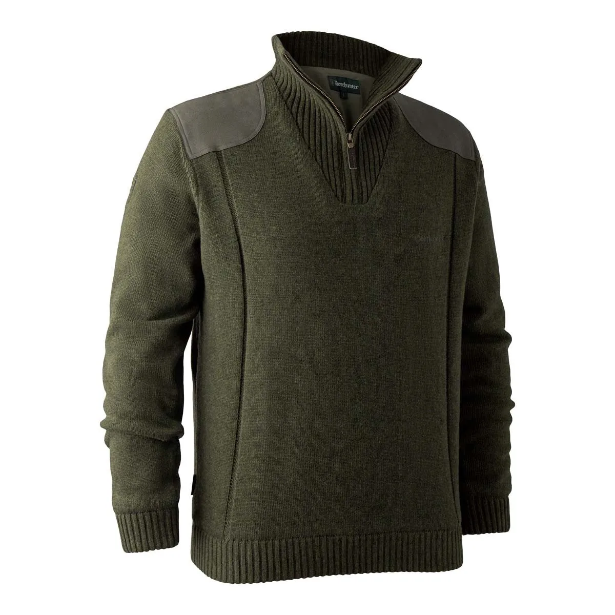 DEERHUNTER Carlisle Knit with Storm Liner - Mens - Green Melange