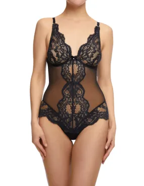 Delfina Bodysuit - Black