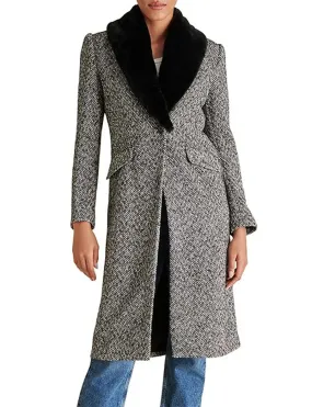 Dienne Coat, Black Multi