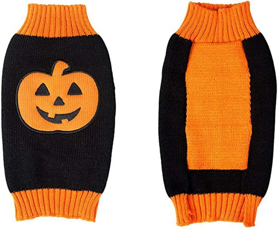 Dog Sweaters, Halloween Pet Clothes for Dog Cat