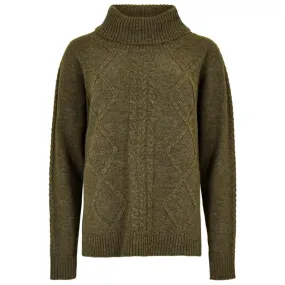 Dubarry Kirkwood Ladies Knit Jumper - Dusky Green