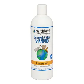 Earthbath Oatmeal & Aloe Shampoo - Fragrance-Free 16oz