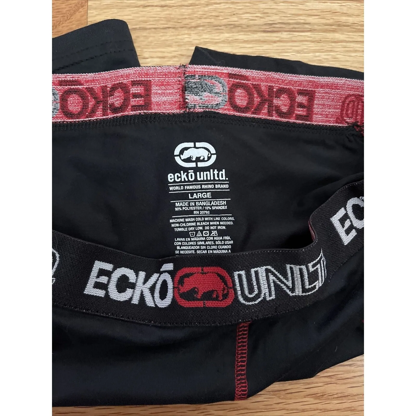 Ecko Unltd men's black large compression shorts New And Unworn