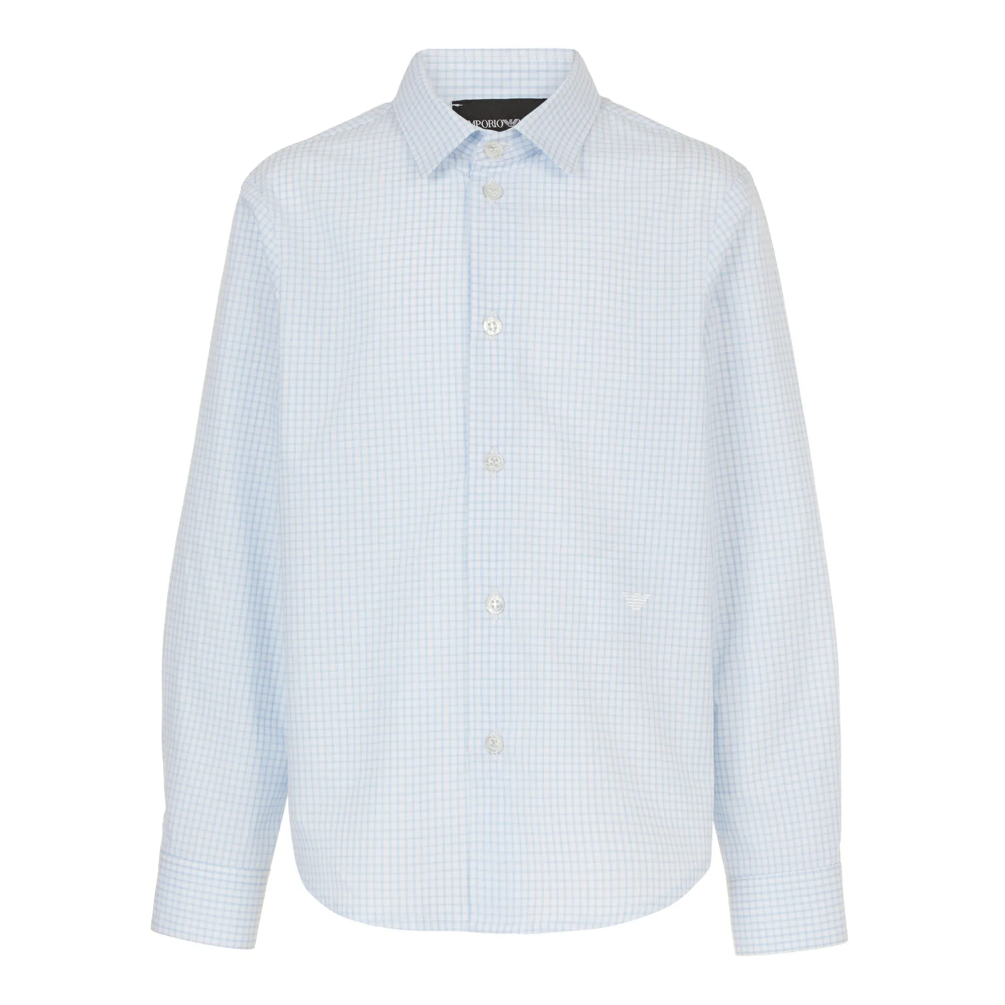 Emporio Armani Checkered Dress Shirt