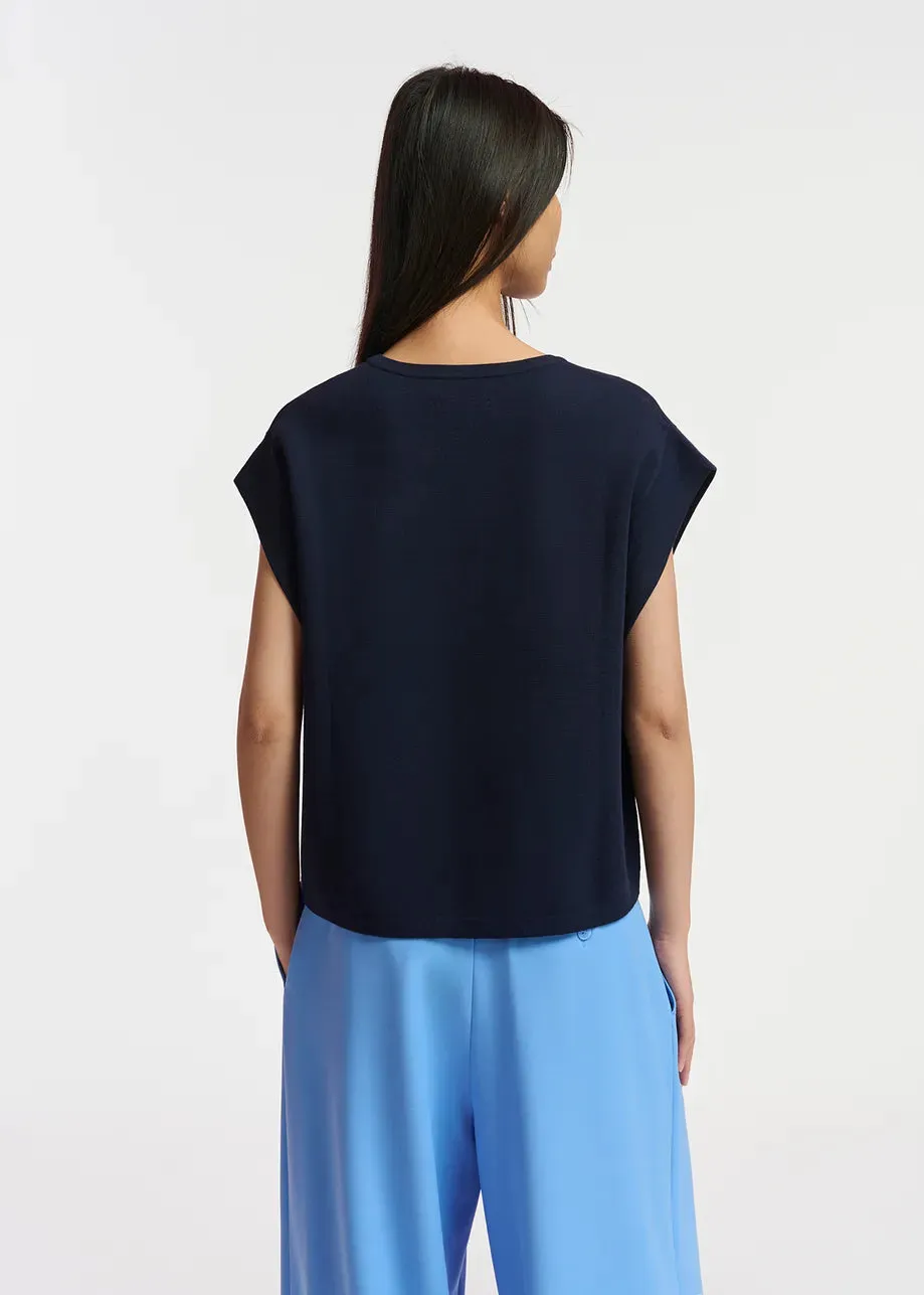 Essentiel Antwerp Figeas Top in Navy