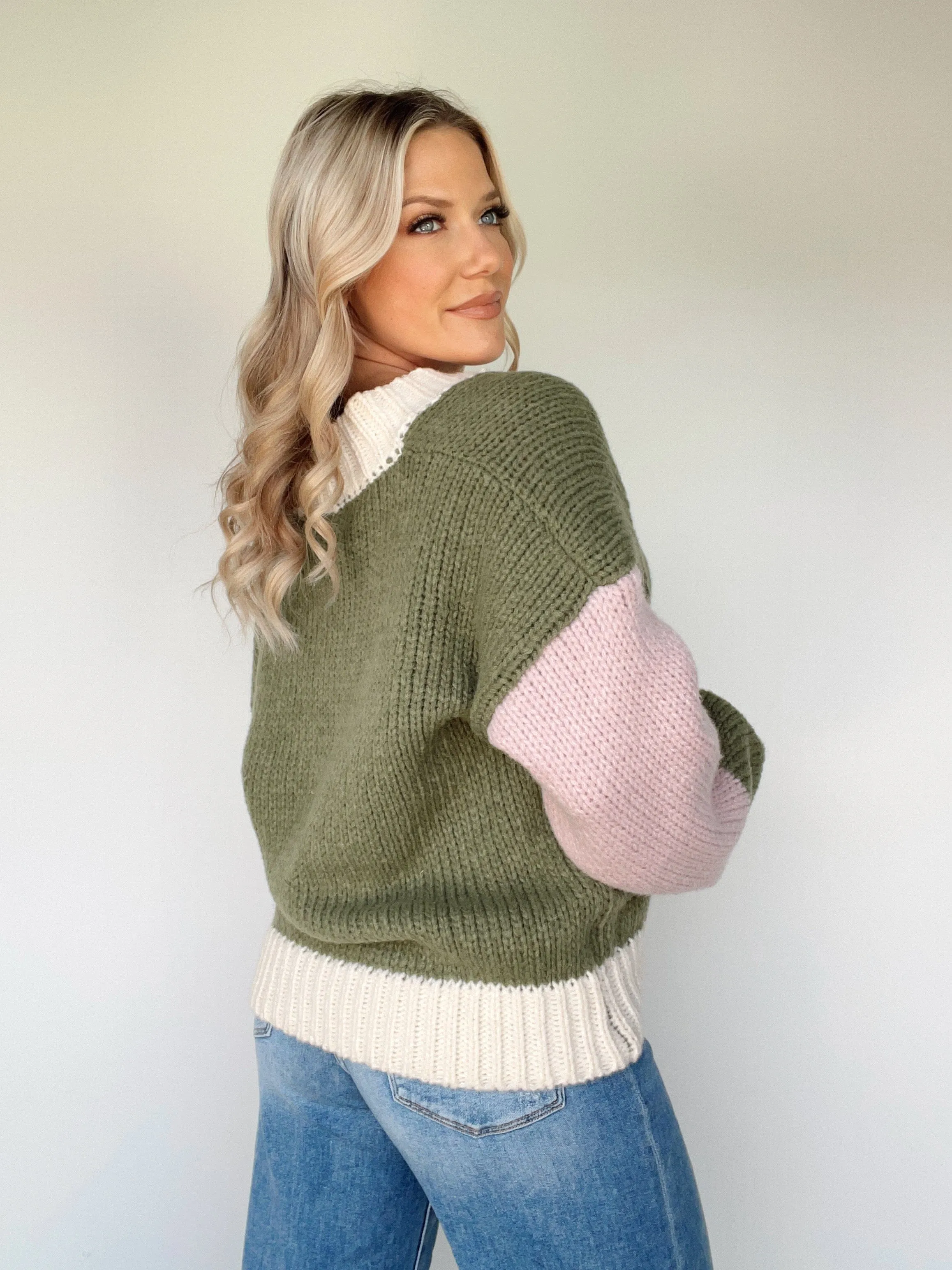 Evergreen Colorblock Sweater